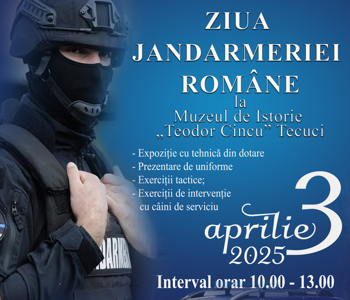 Ziua Jandarmeriei Române la Tecuci