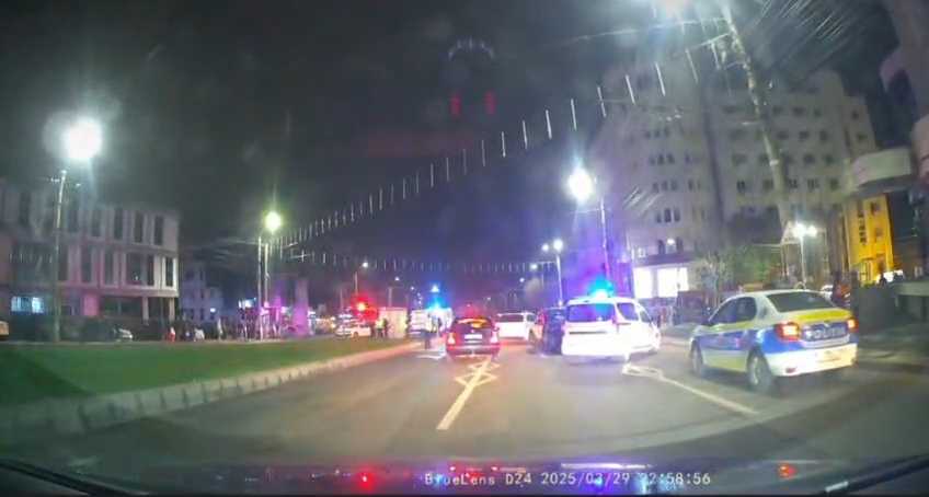 VIDEO: Accident cu două mașini și o victimă în Galați (UPDATE)
