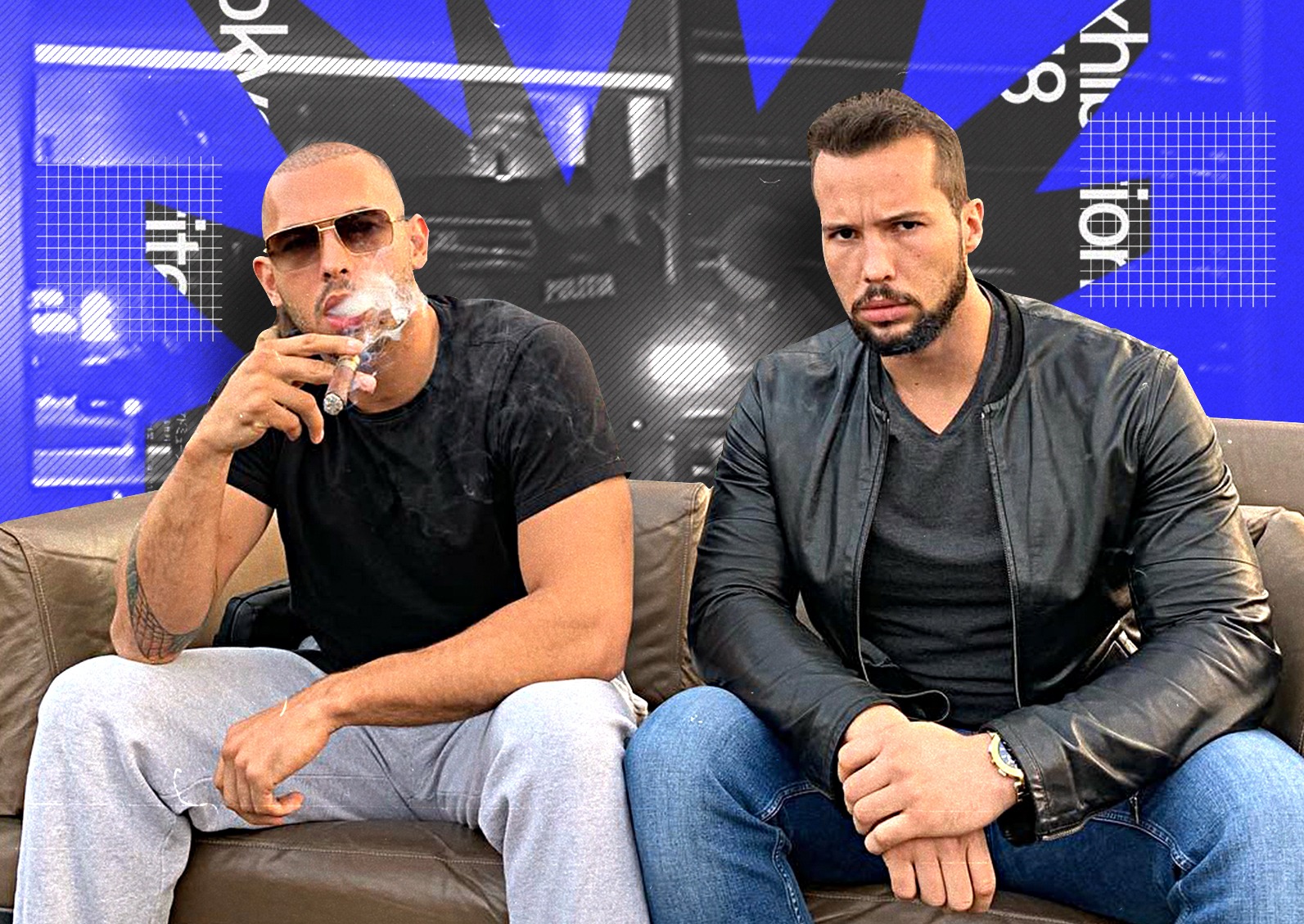 Fraţii Tate, chemaţi la DIICOT pentru prelungirea controlului judiciar