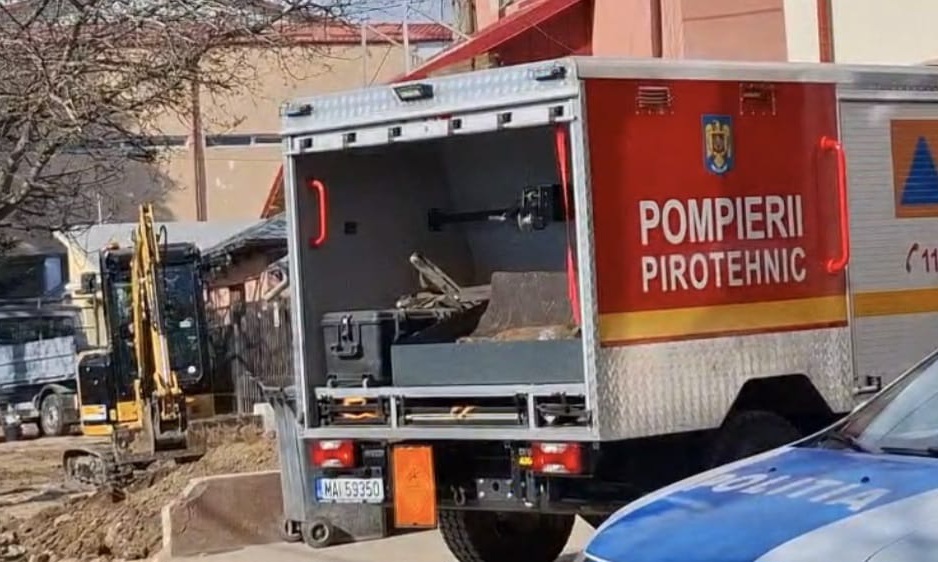 Bombă găsită pe bdul Coșbuc din Galați. Circulația a fost blocată