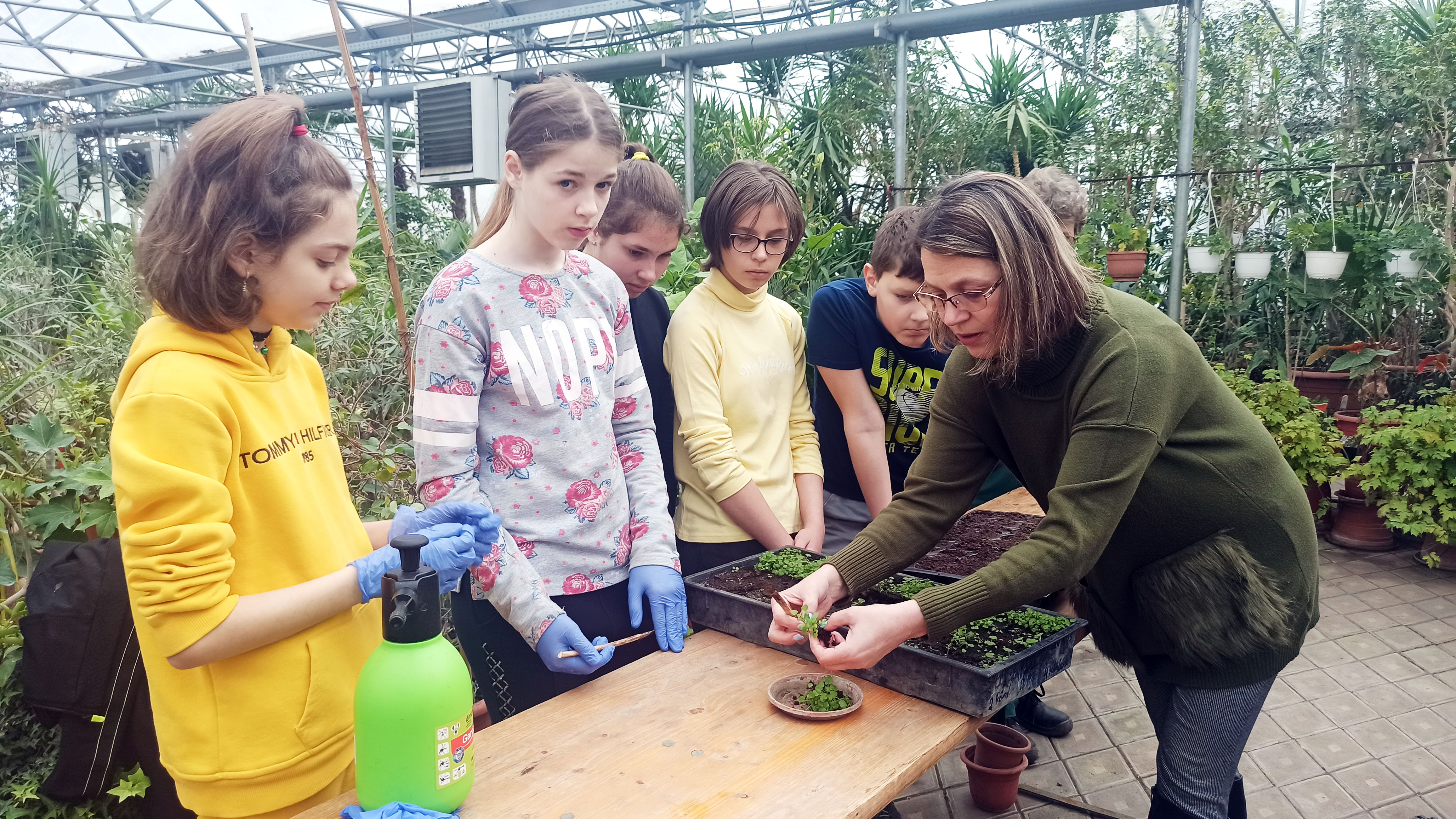 Programul educaţional HORTUS, la Grădina Botanică Galaţi