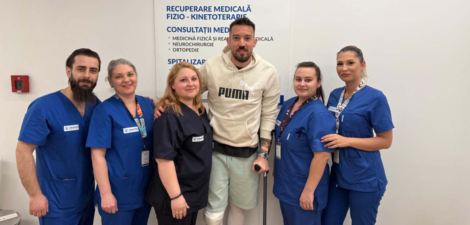 Portarul Oțelul Galați, Iustin Popescu a fost operat de menisc! Va lipsi aproximativ o lună de zile de pe teren