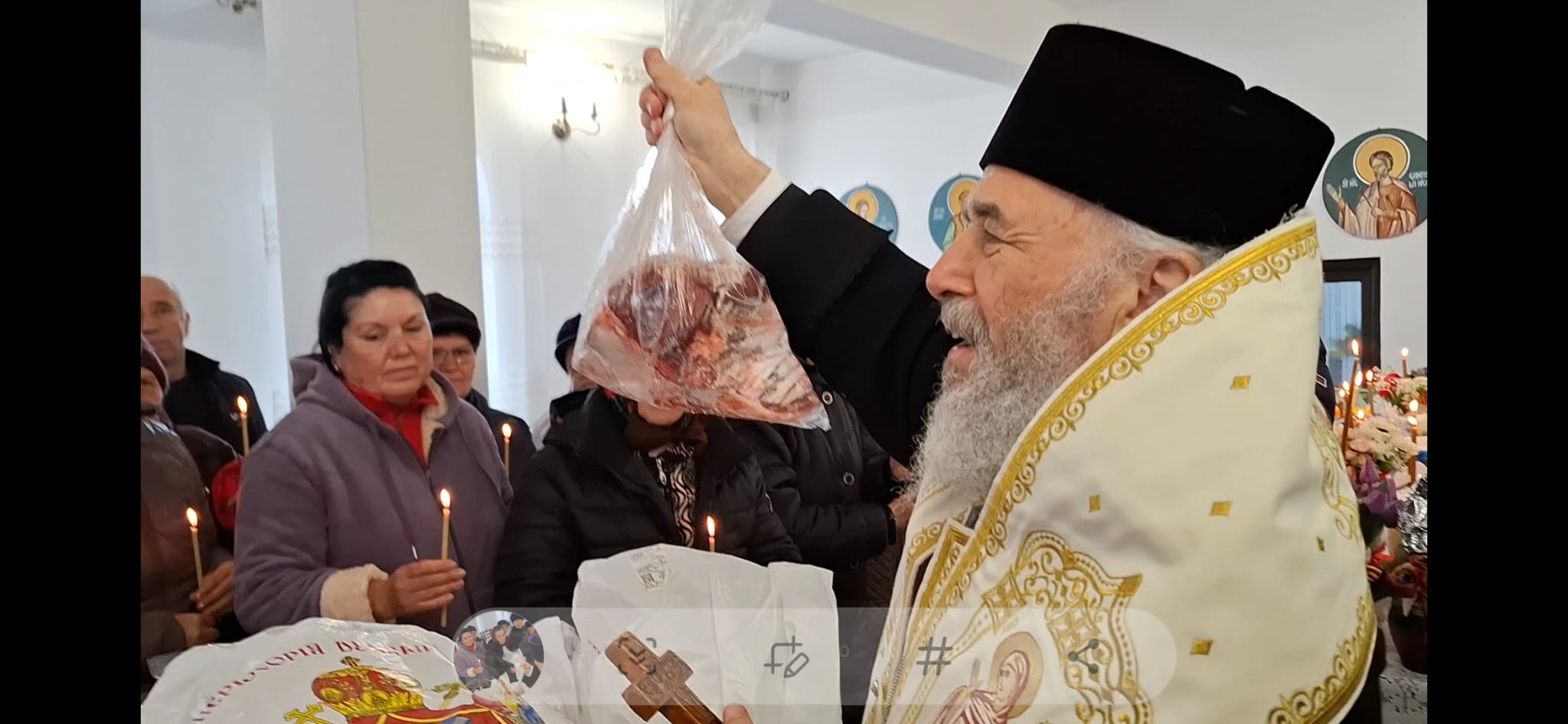 VIDEO: Ajutoare pentru masa de Paşte a sinistraţilor din Galaţi