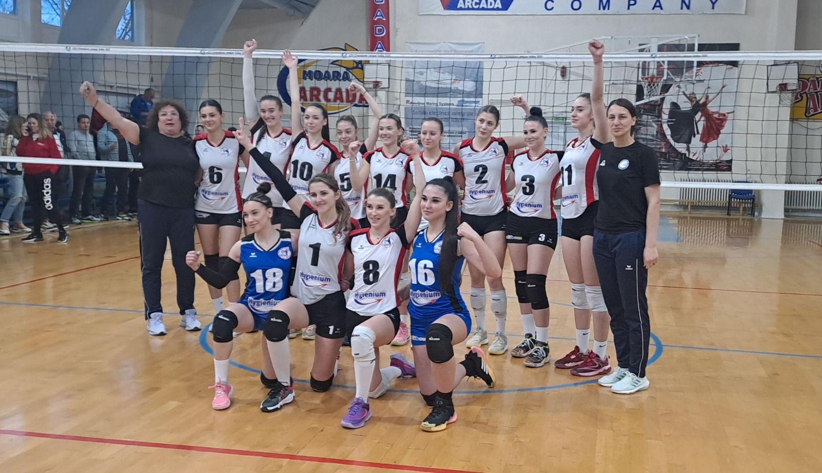 Voleibalistele de la CSU Galaţi joacă pentru promovarea în eşalonul de elită