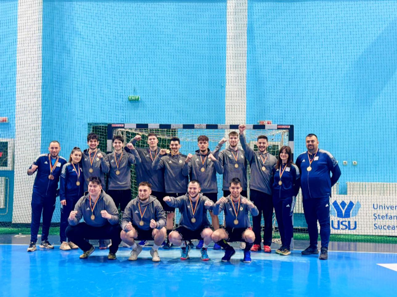 Studenţii gălăţeni de la Universitatea Dunărea de Jos au cucerit bronzul la Naţionalele universitare de handbal