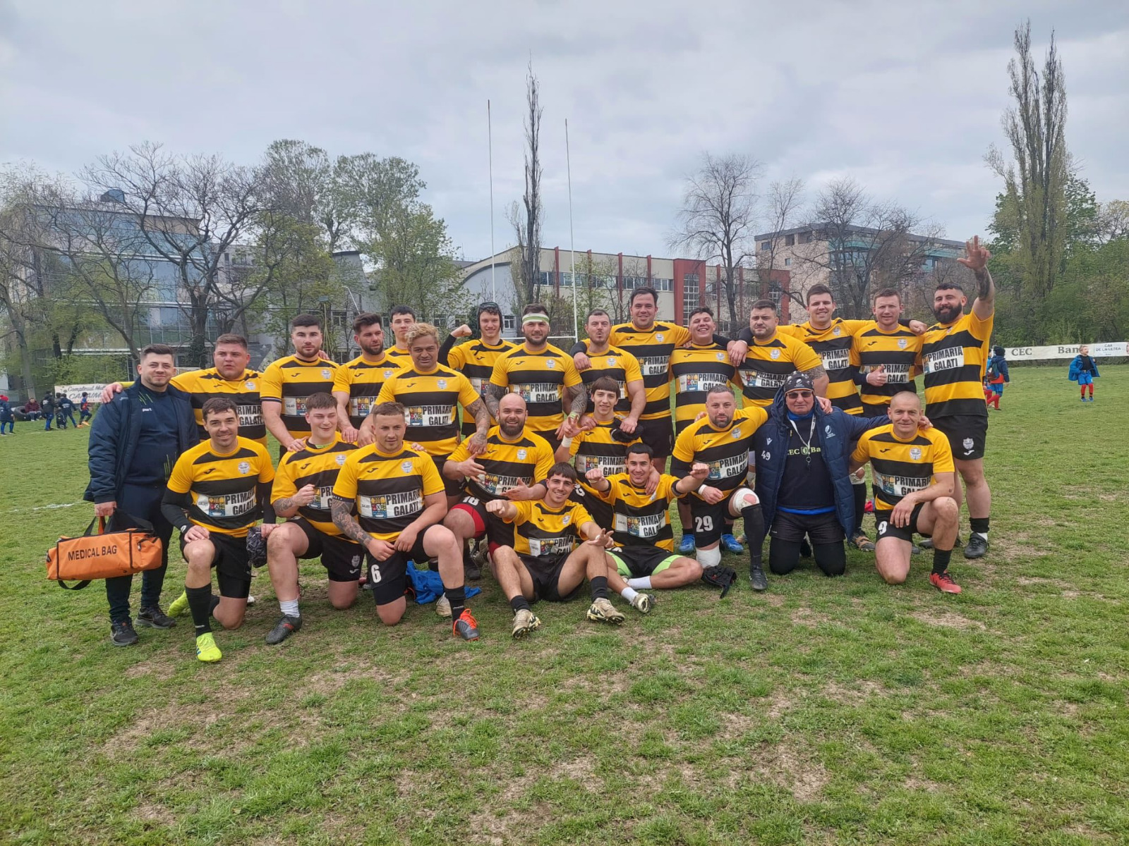 Rugbiştii de la CSM Galaţi au terminat turul cu maxim de puncte