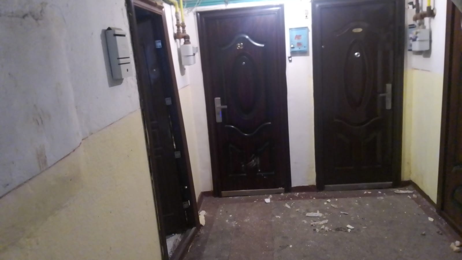 FOTO: Explozie într-un bloc din Tecuci