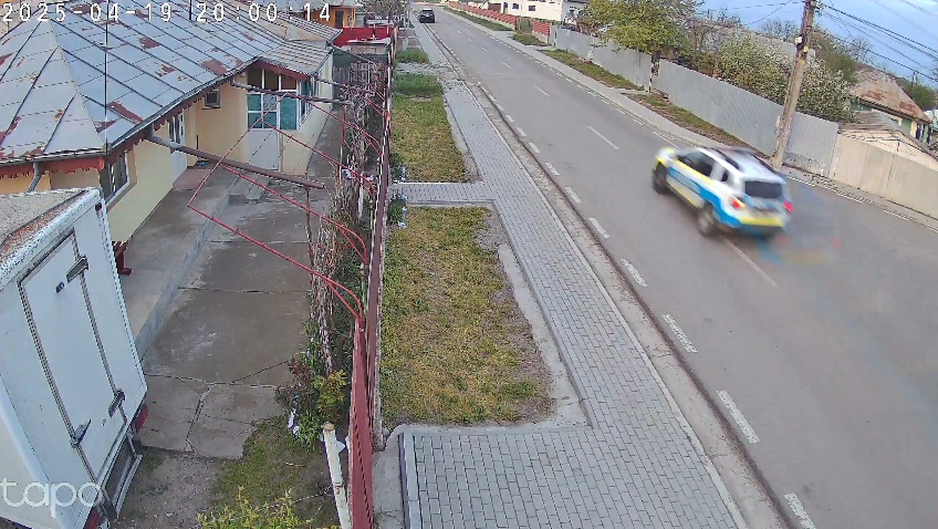 VIDEO: Fără permis, urmărit de polițiști în municipiul Tecuci
