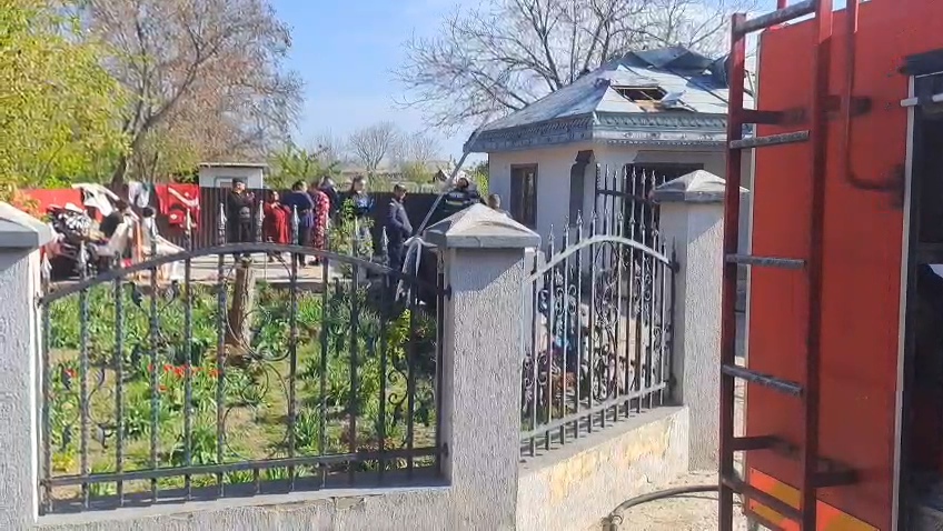 VIDEO: Explozie, în ziua de Paște, la Drăgănești