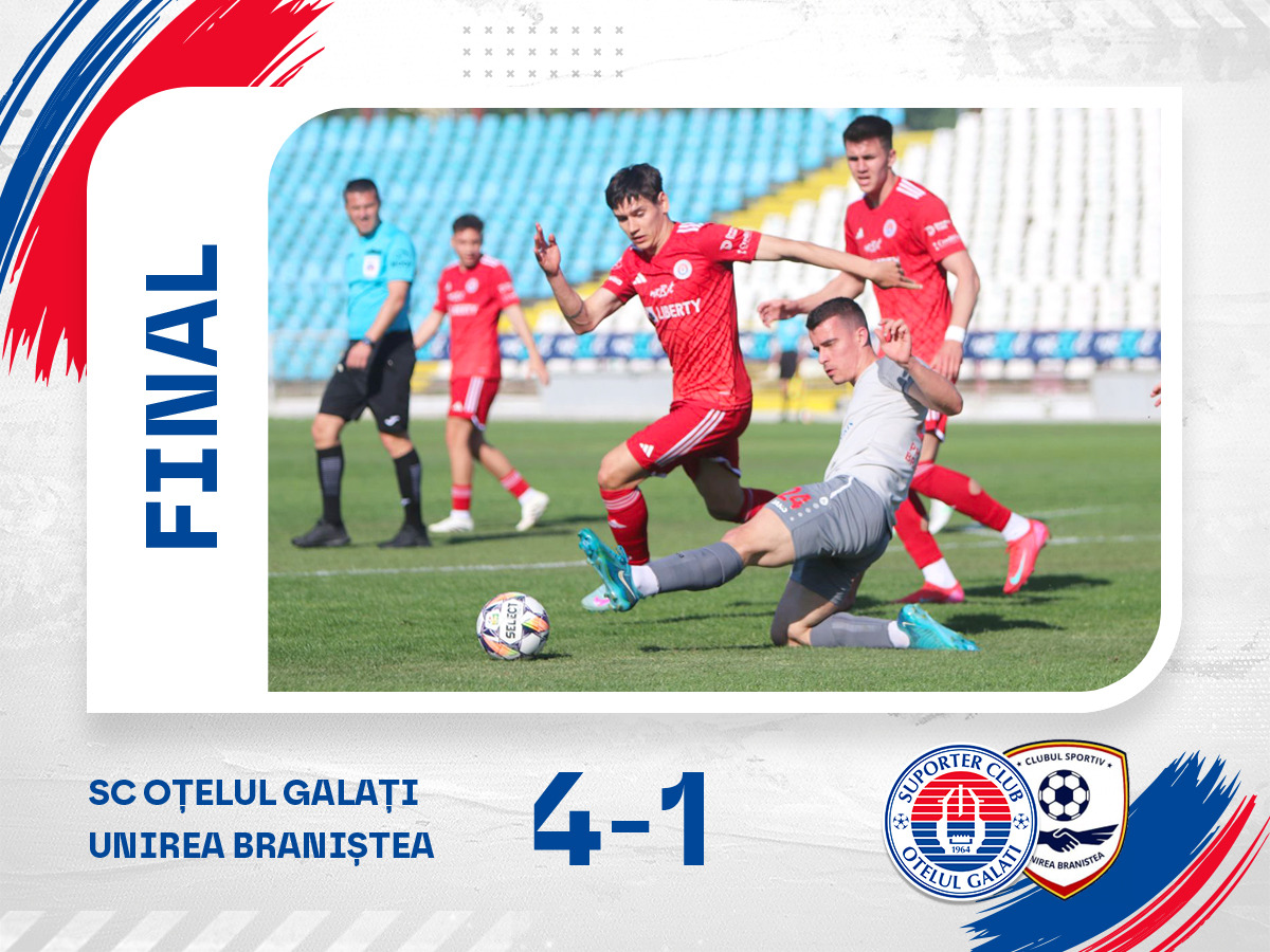Fotbal: Oțelul a câștigat testul cu Unirea Braniștea