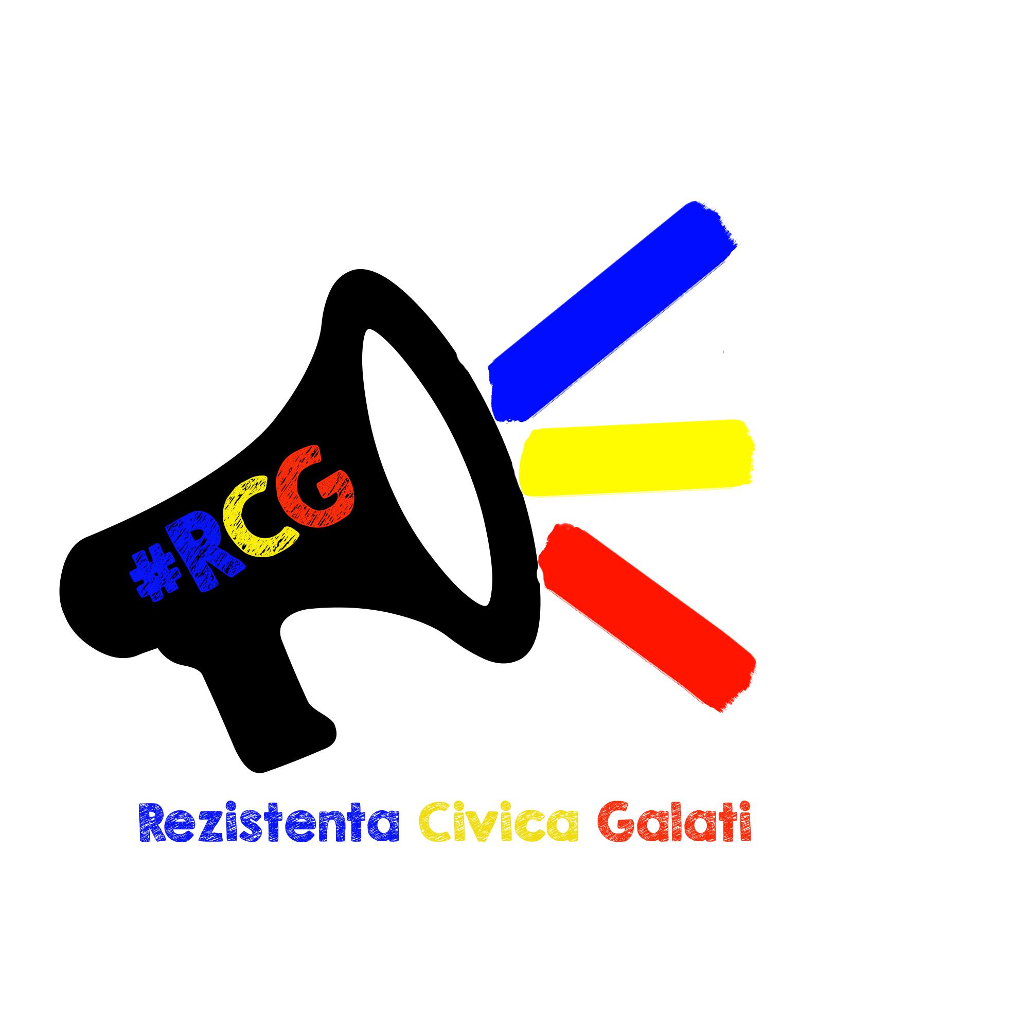 Protest, de Ziua Europei, în faţa Prefecturii Galaţi