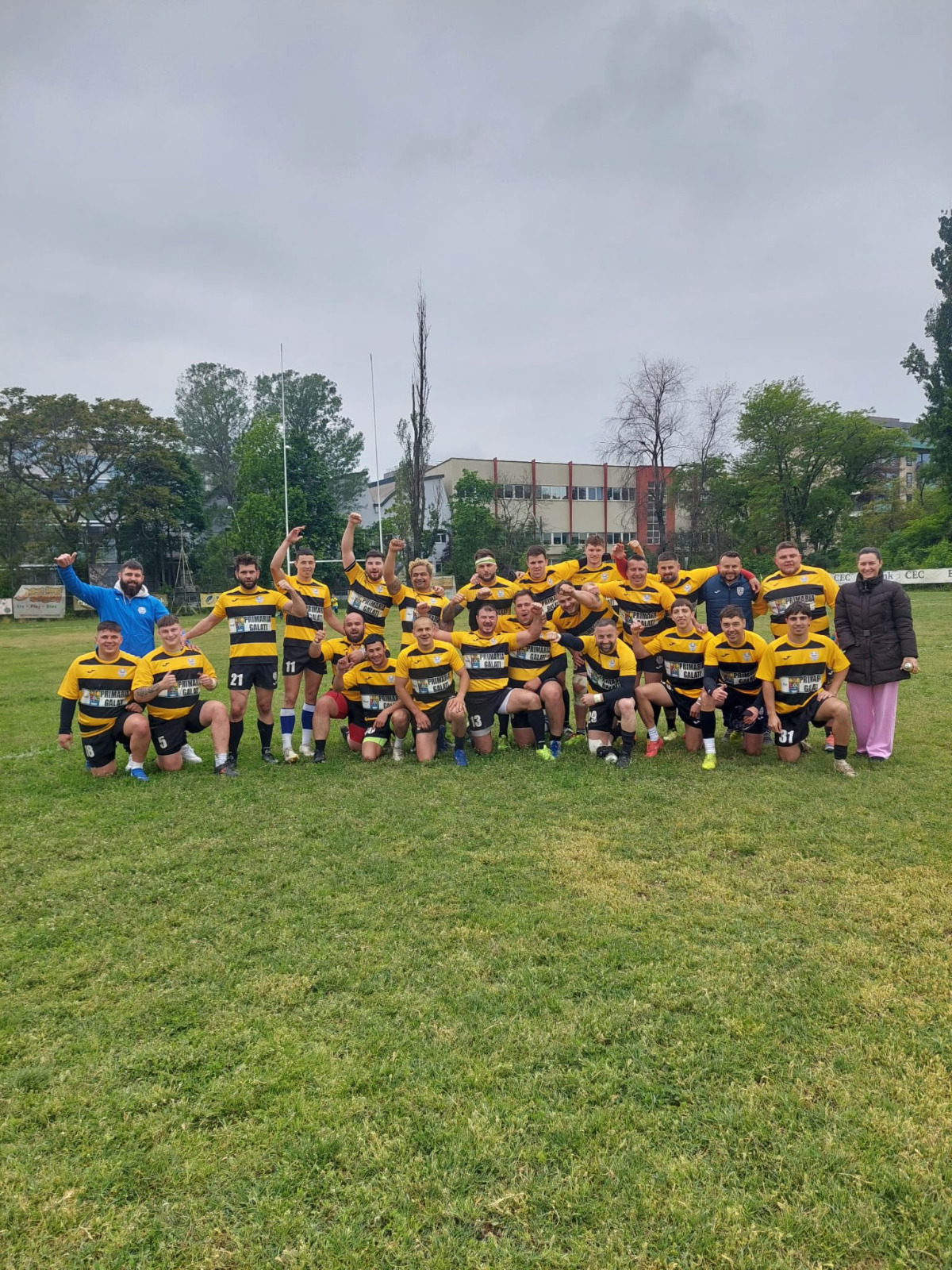 Rugbiştii de la CSM Galaţi domină autoritar grupa