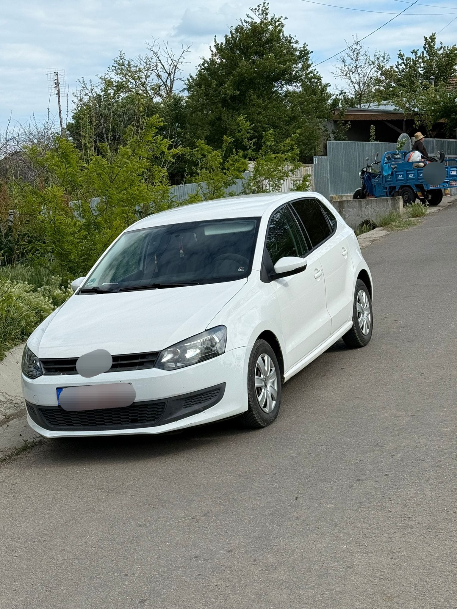 FOTO: Tată și fiică din Cuca, accident în comună