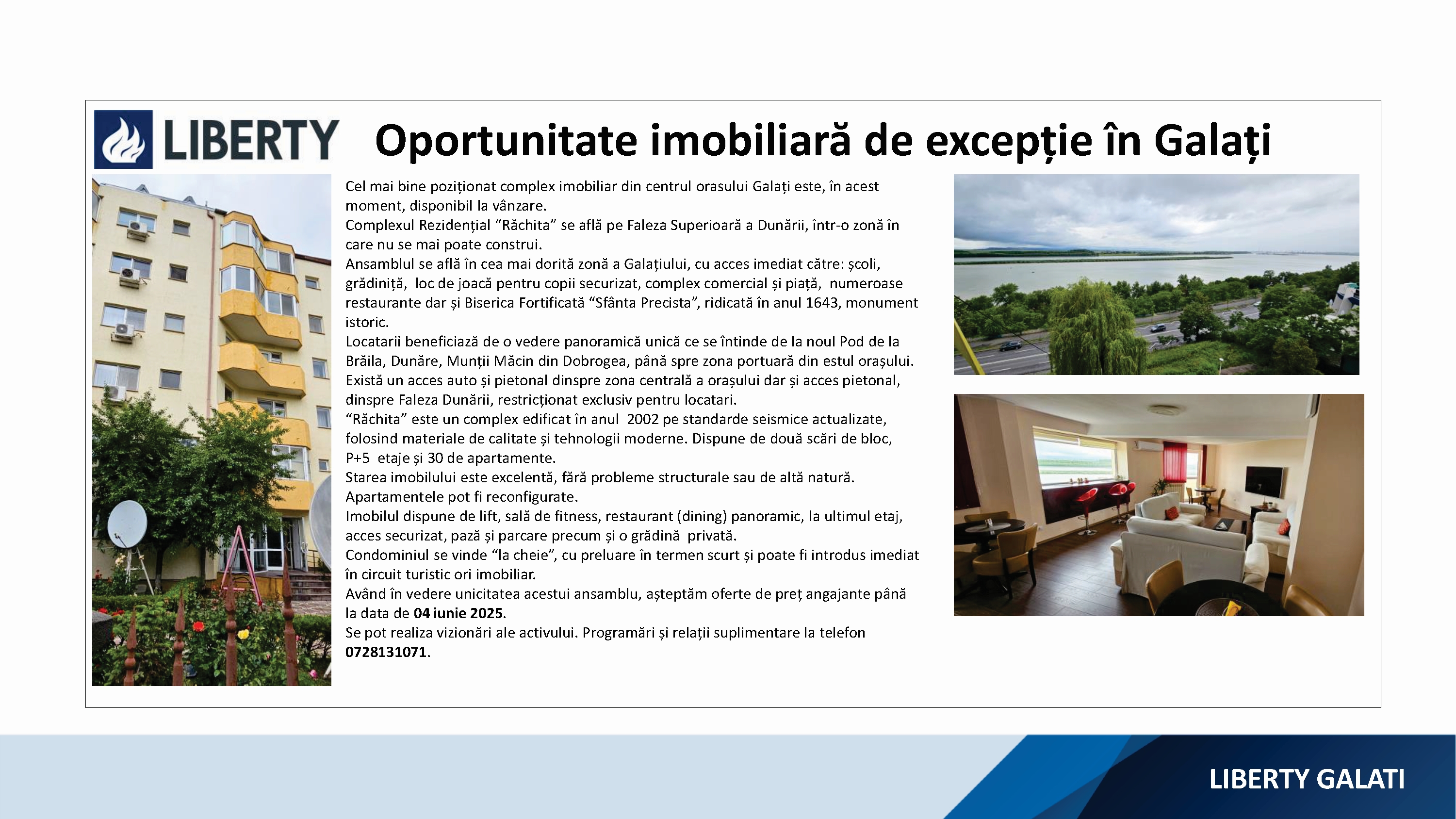 Oportunitate imobiliară de excepţie în Galaţi