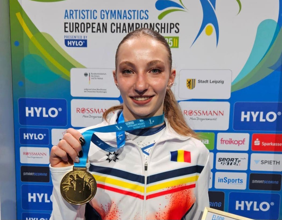 Ana Bărbosu a cucerit titlul continental la sol