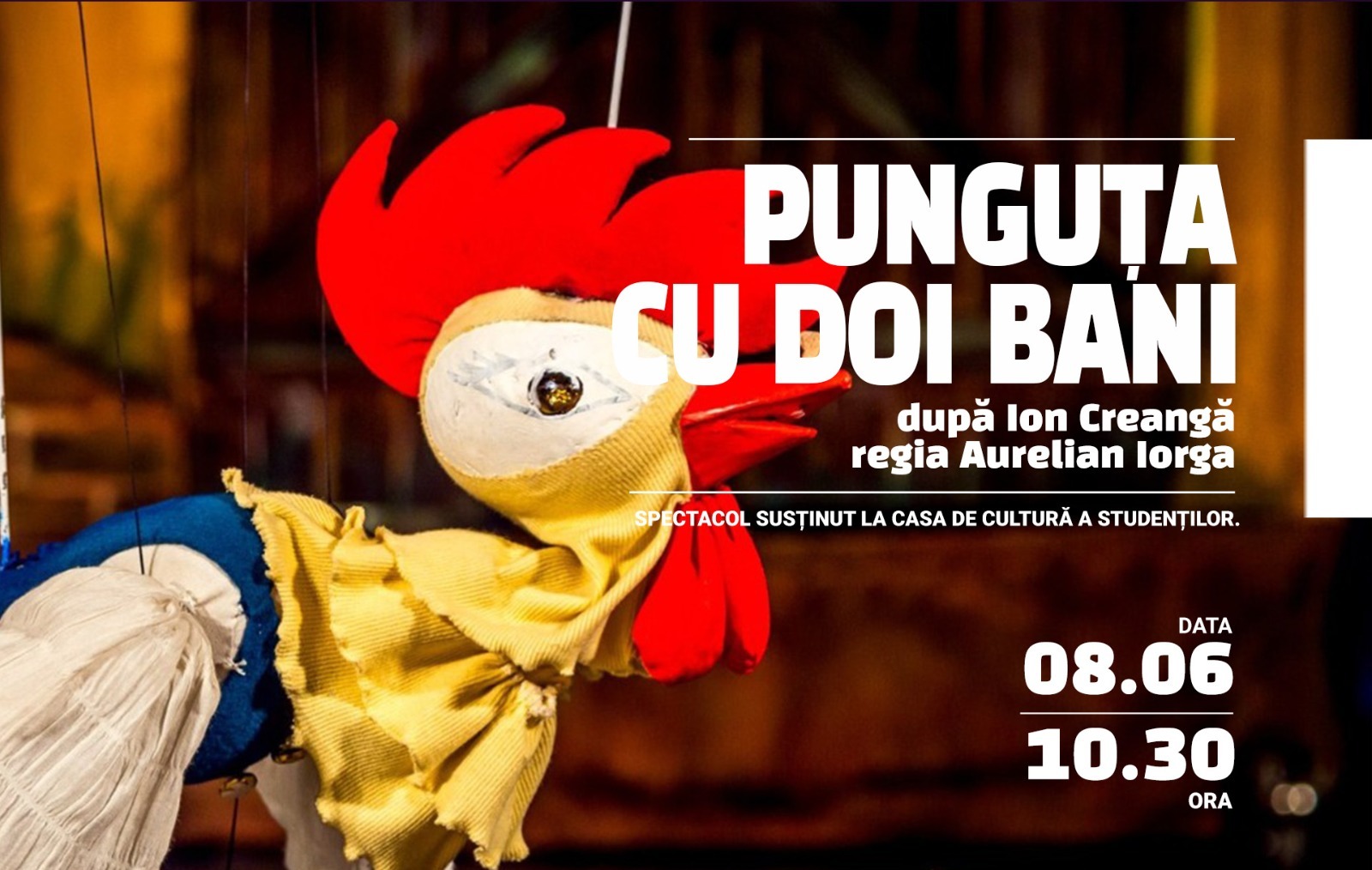 În Luna Copiilor, surprizele continuă la Teatrul ”Gulliver” Galaţi