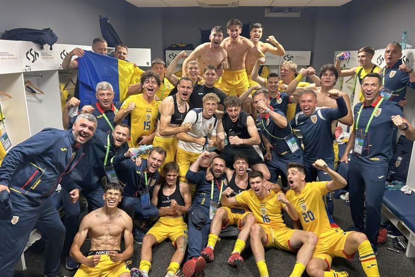 Naţionala Under 19 a României a debutat cu victorie la Euro