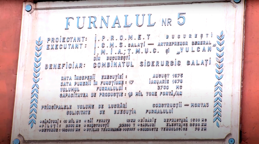 A repornit furnalul 5 din Liberty Galaţi