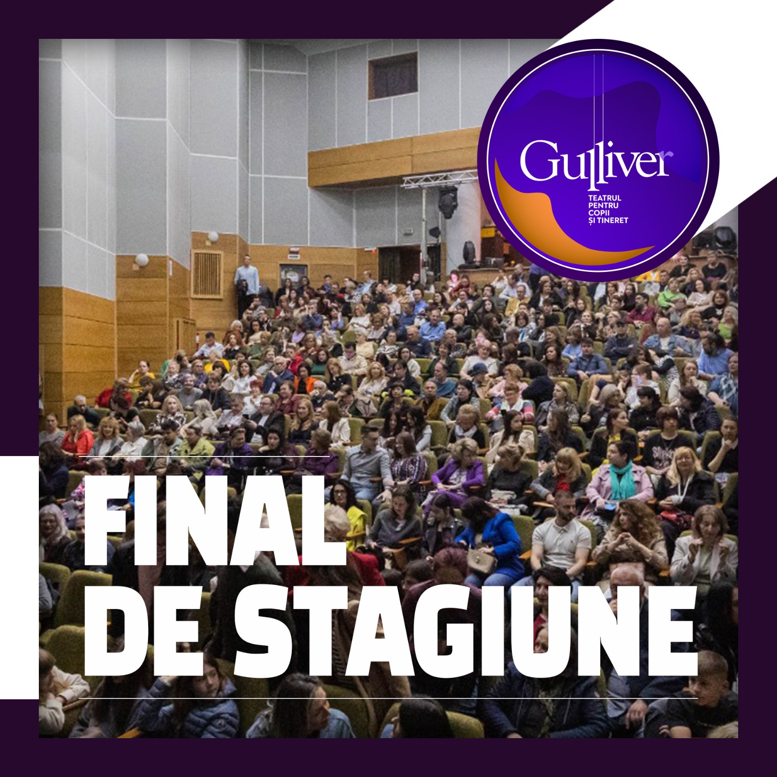 Poveştile şi personajele Teatrului ”Gulliver” intră şi ele într-o binemeritată vacanţă