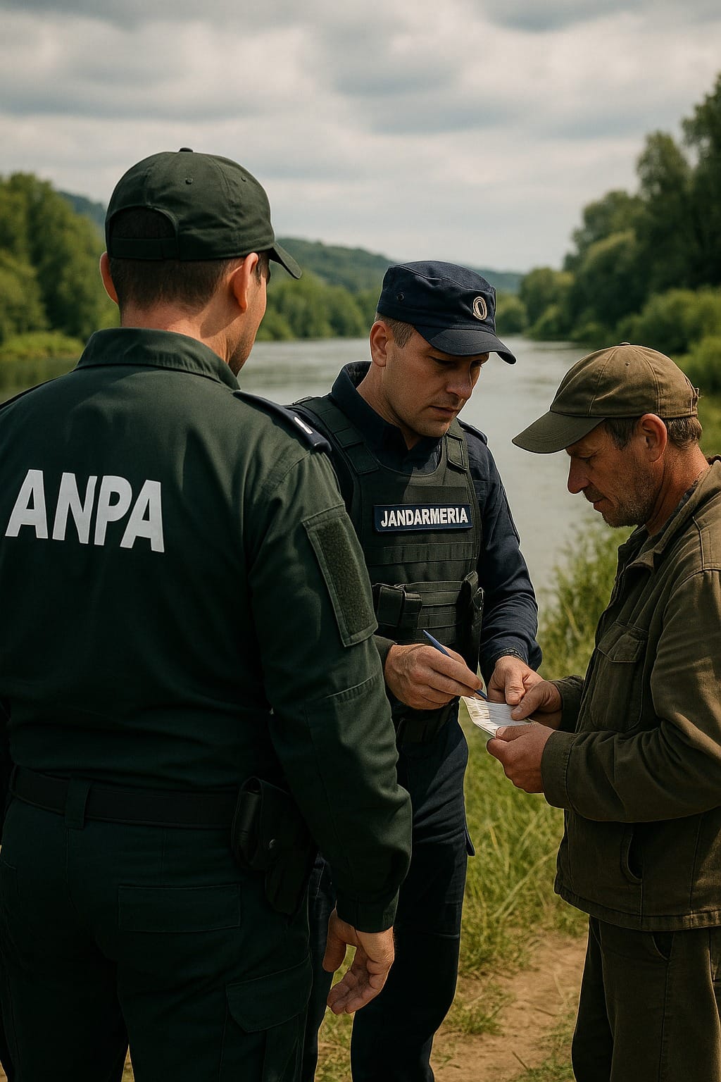 S-a lăsat cu amenzi! Controale ANPA, inclusiv la Galaţi, pentru combaterea braconajului piscicol