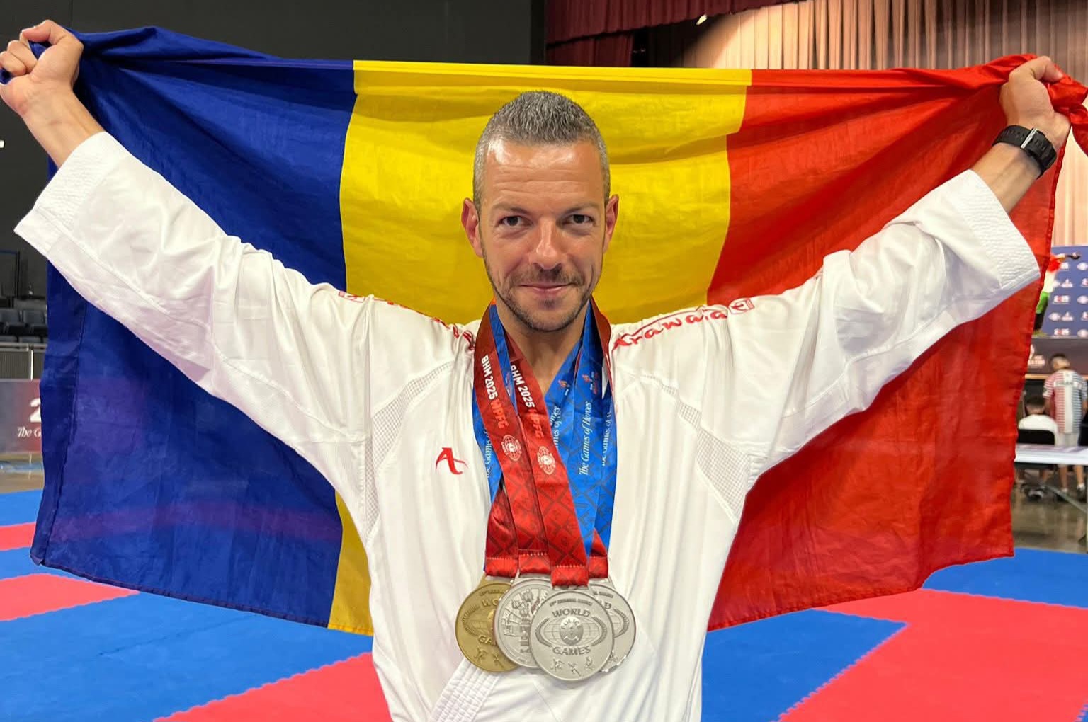 Polițist gălățean, pe podium la Jocurile Mondiale ale Polițiștilor