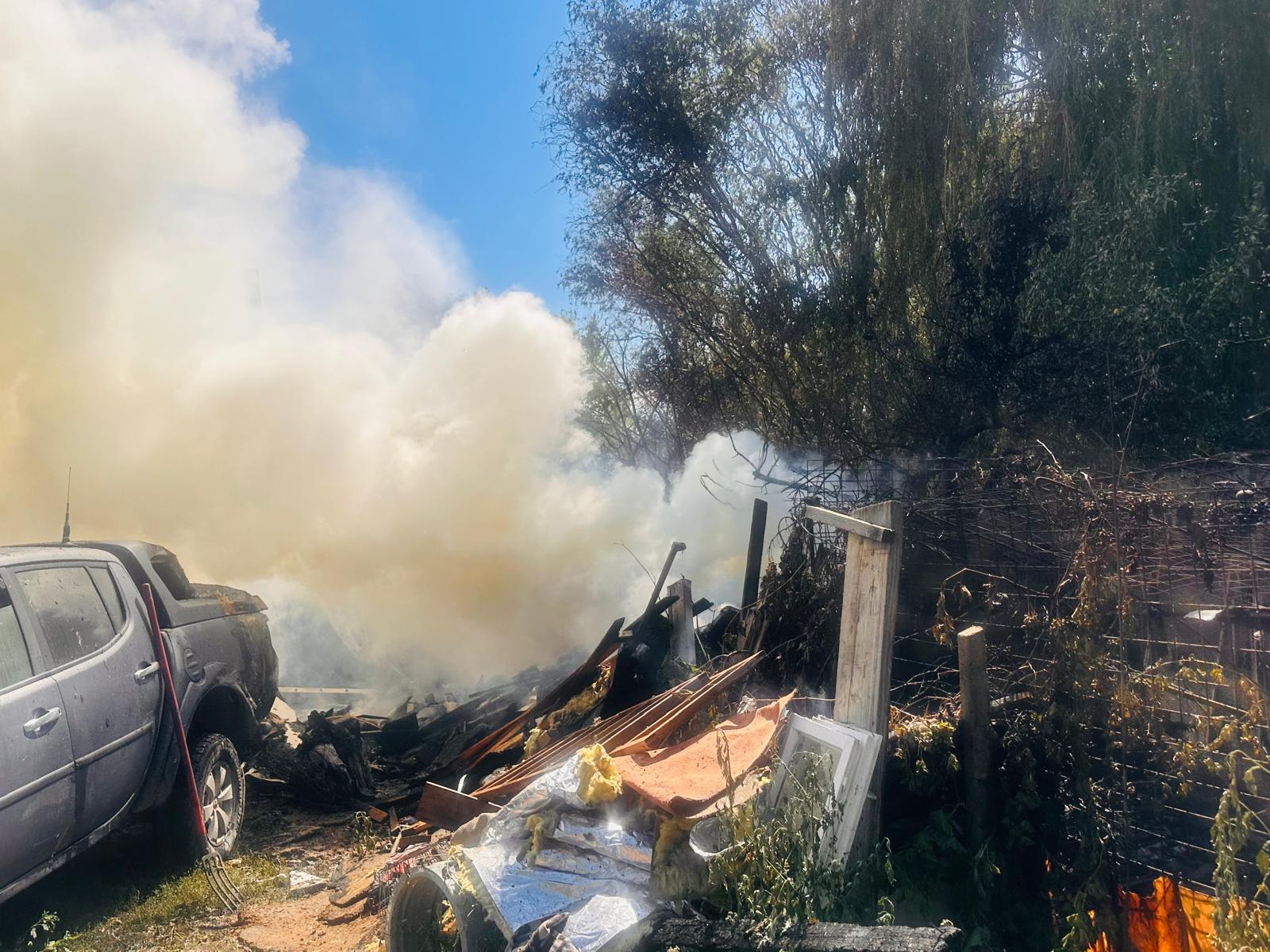 VIDEO: Incendiu la Tulcea! Pompierii intervin în aceste momente