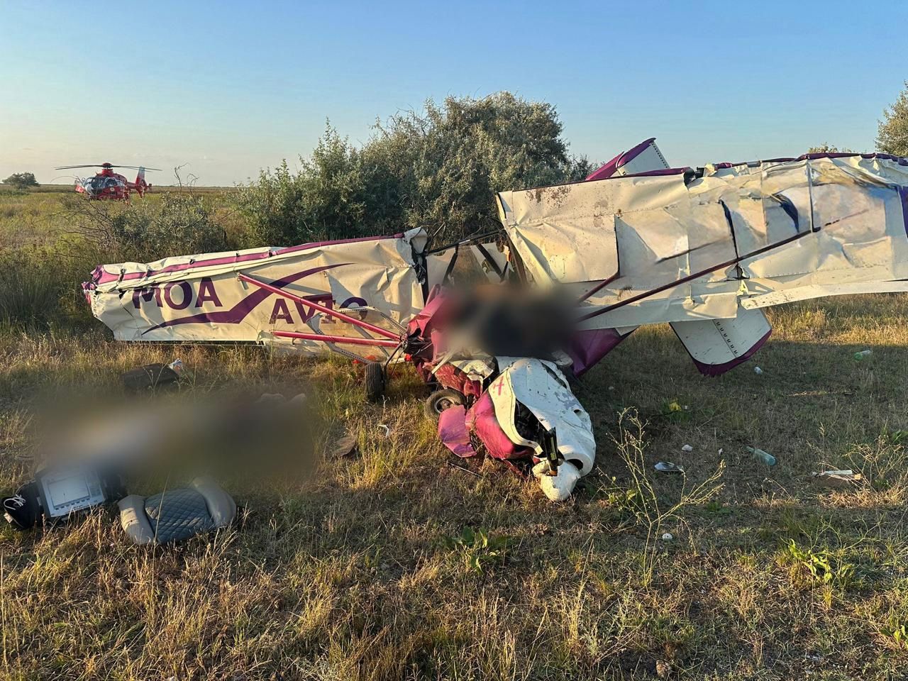 Accident aviatic în zona Gura Portiței! Două persoane au murit - UPDATE