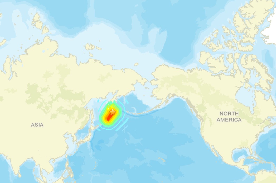 Cutremur de 8,8 în estul Rusiei. Alerte de tsunami în SUA, America Centrală şi Extremul Orient