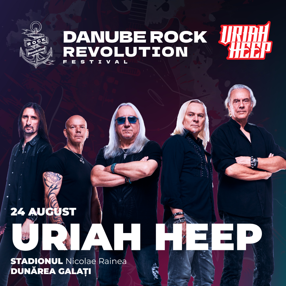 «Galaţi, pregăteşte-te!» Uriah Heep, mesaj pentru rockerii de la malul Dunării