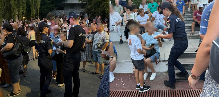 VIDEO: Brăilenii au primit sfaturi utile de la poliţişti de Zilele oraşului