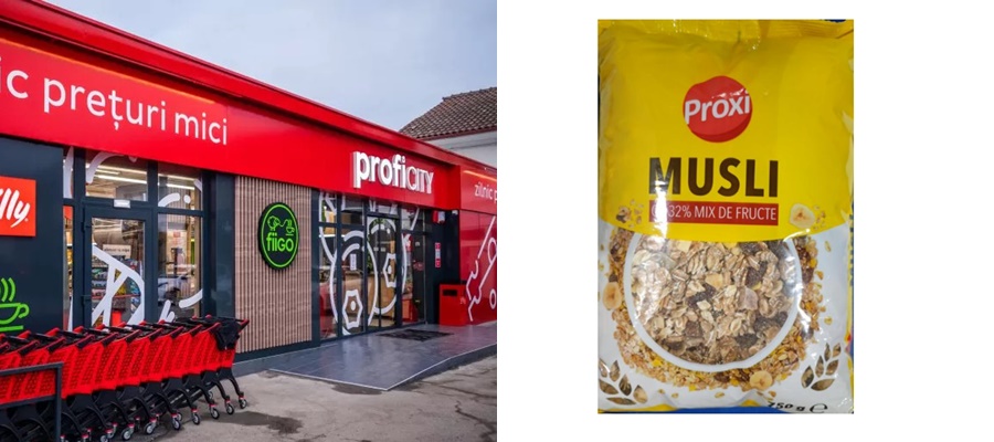 Alertă alimentară! Musli cu fructe retras din magazinele Profi