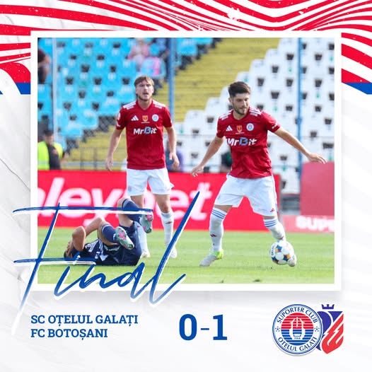 Fernandes a ratat un penalti la 0-0 şi Oţelul a pierdut pe teren propriu în faţa lui FC Botoşani