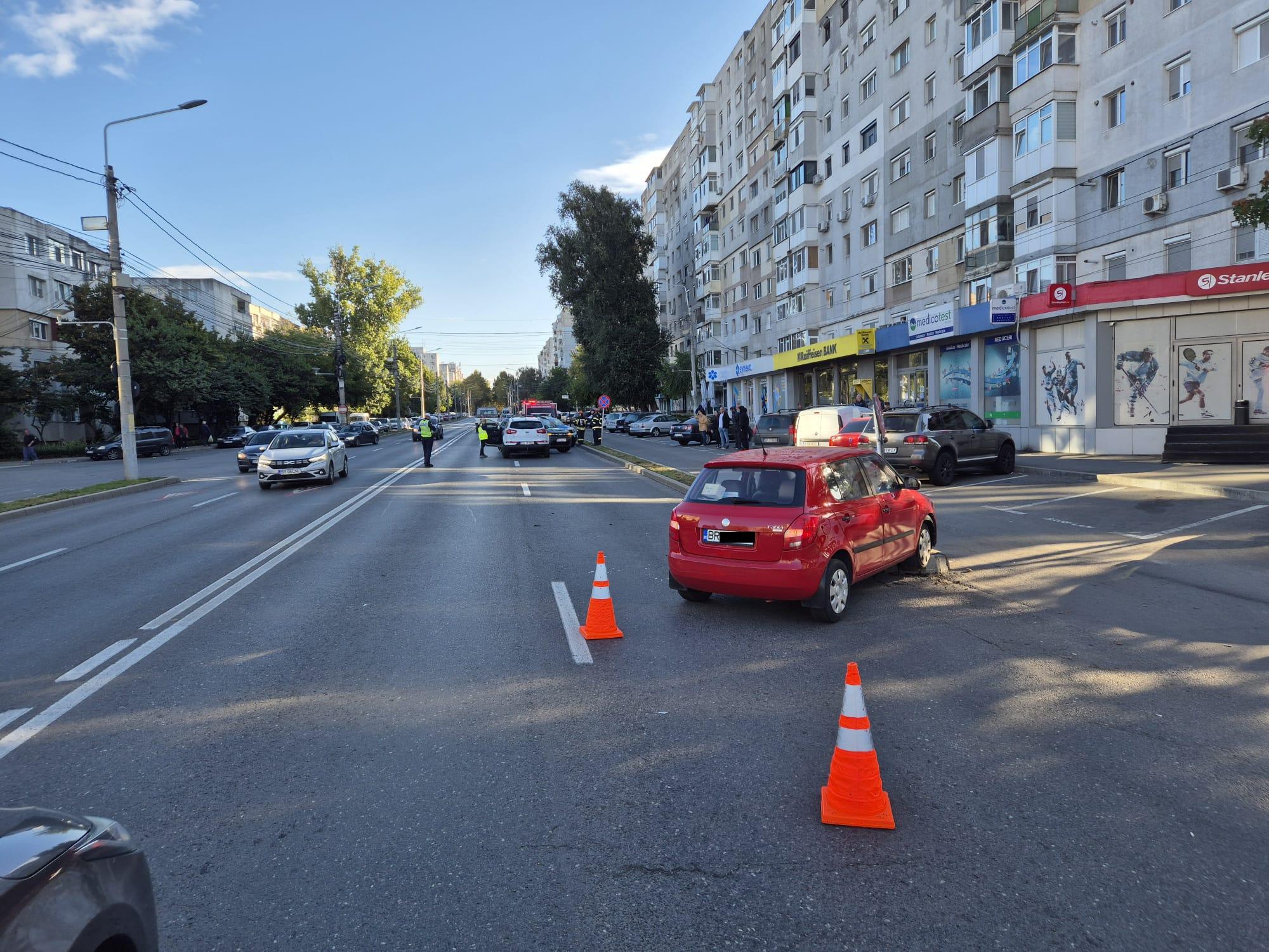 Accident: Liceeni răniţi în drum spre şcoală, la Brăila