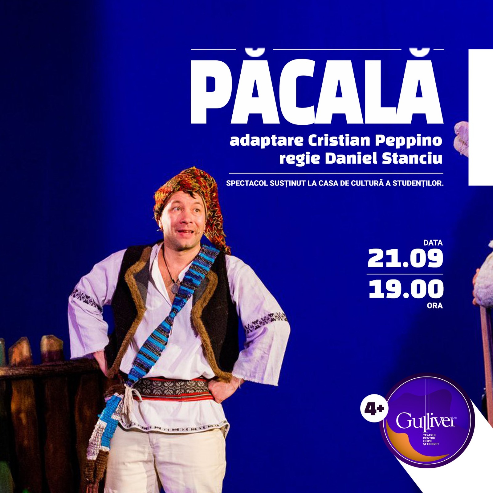 Final de săptămână bogat la GULLIVER: Necuvinte, Elefănţelul curios şi Păcală