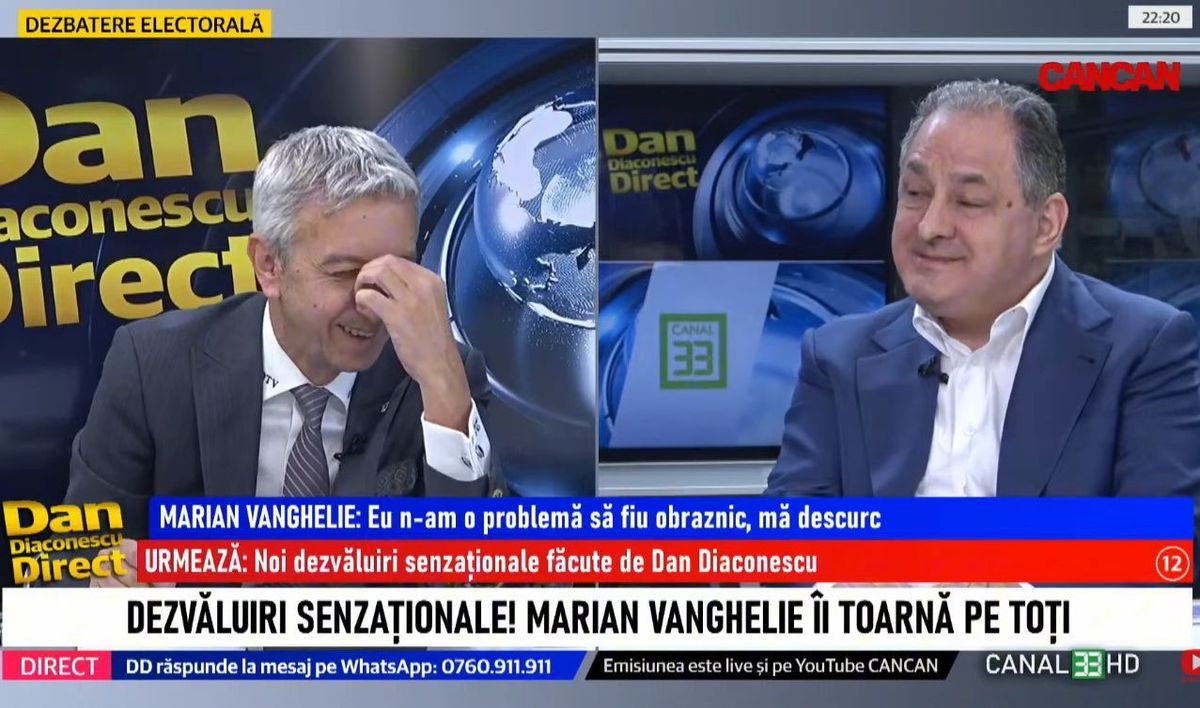 Dan Diaconescu se desparte de Canal 33 după doar jumătate de an de colaborare