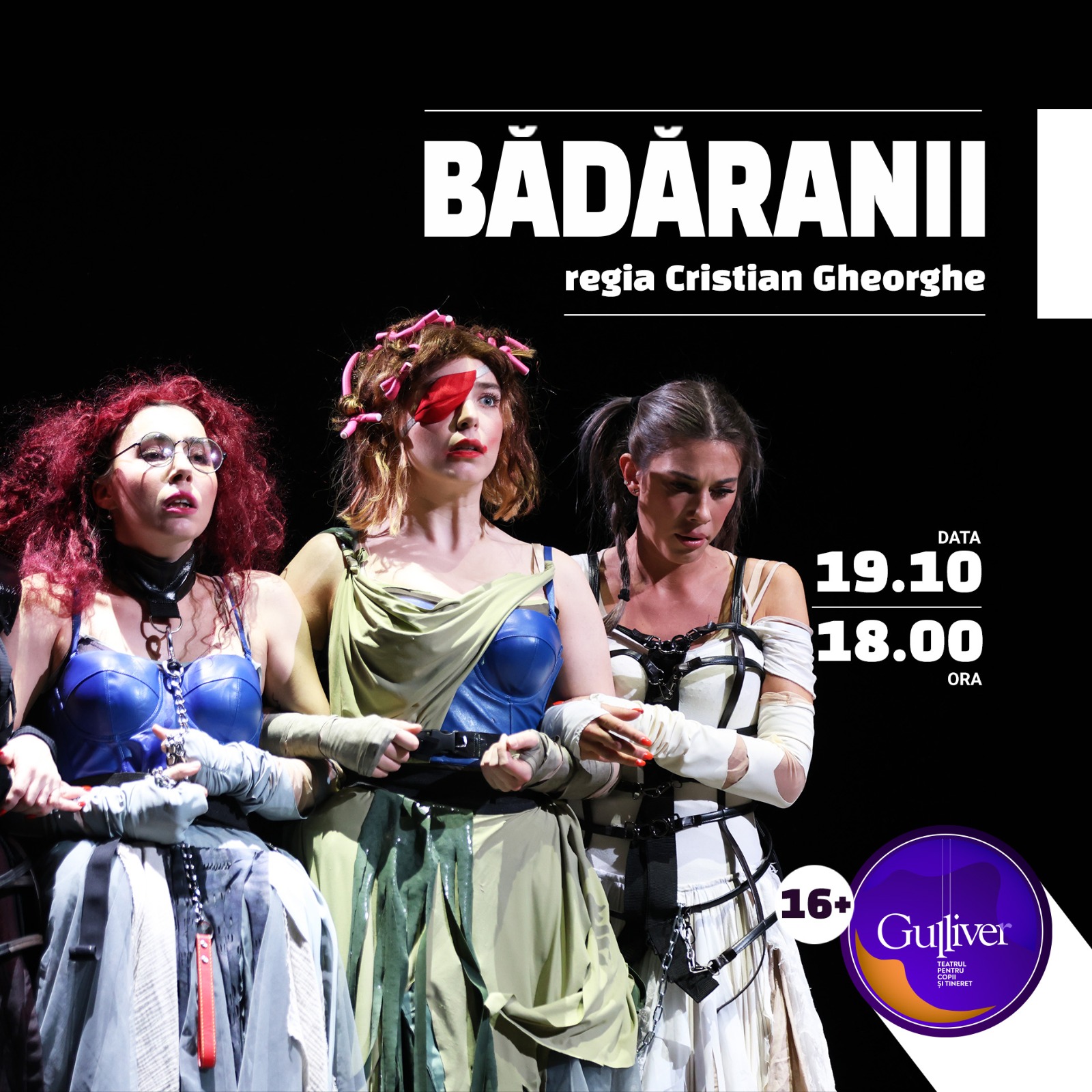 Spectacolul „Bădăranii” revine în acest weekend la Teatrul „Gulliver”