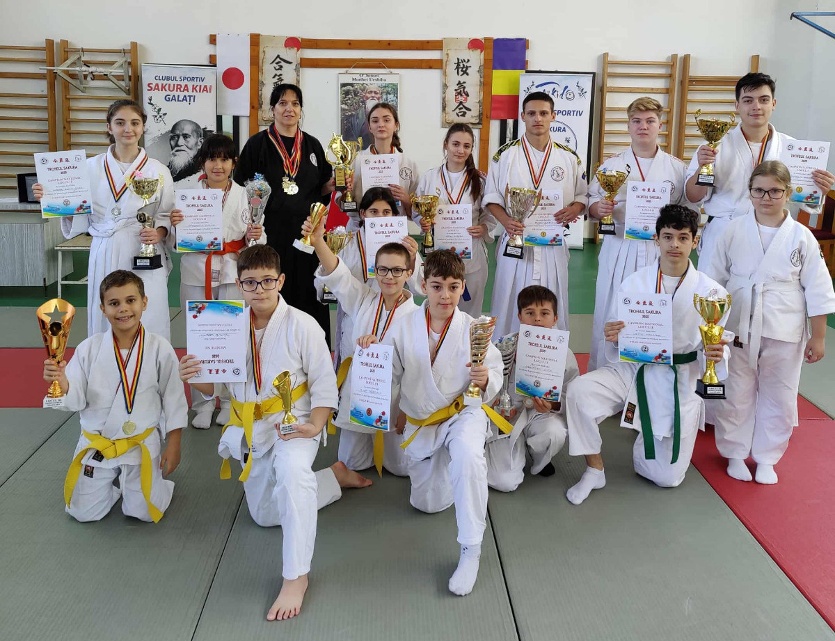15 medalii pentru Sakura Kiai la Trofeul Sakura