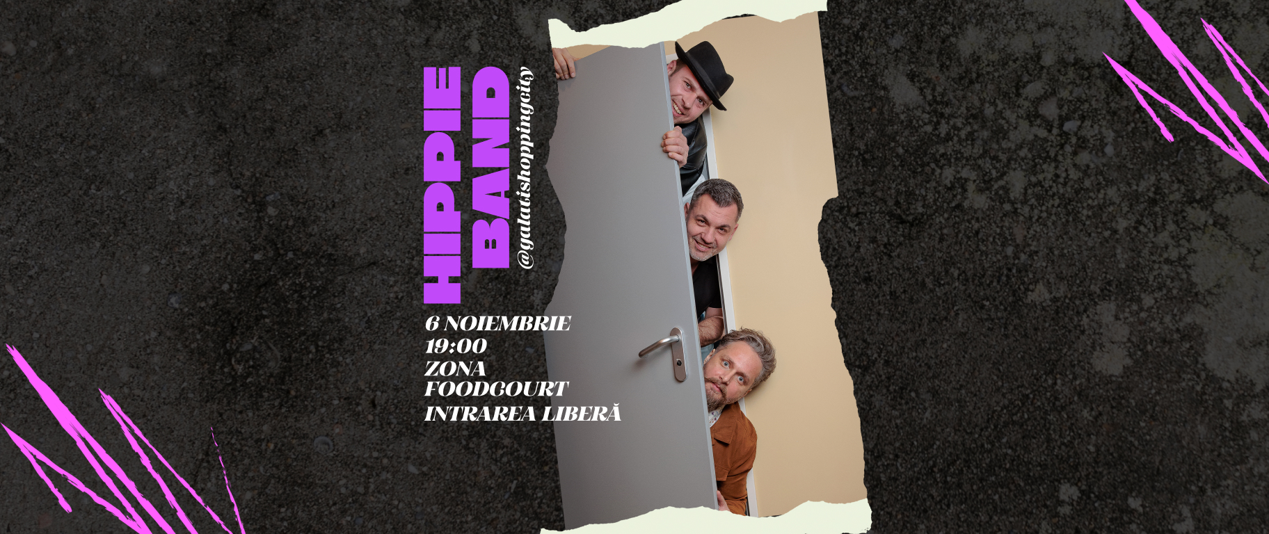 Galați: Concert gratuit, joi, în zona cu mâncare de la mall