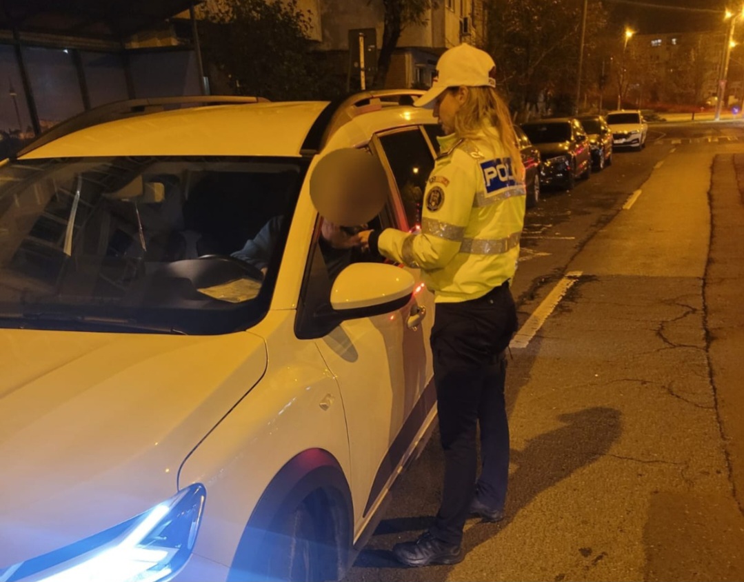 FOTO: Razie pe șosele, la Galați! Mai mulți șoferi au fost prinși băuți sau drogați la volan