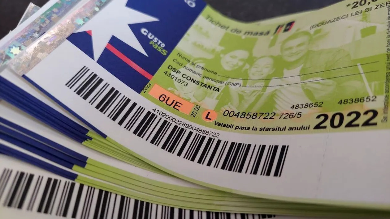 Parlamentul a aprobat creşterea valorii tichetelor de masă la 45 de lei