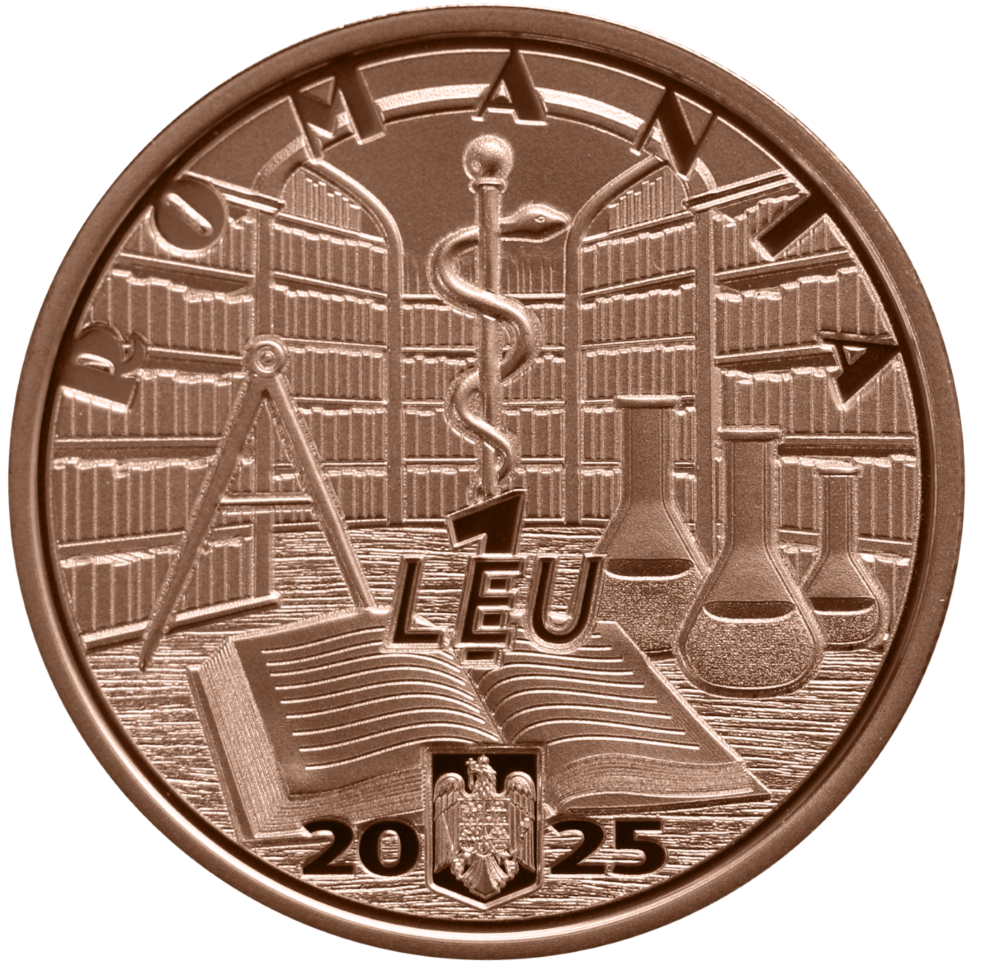 BNR lansează o monedă dedicată aniversării Universităţii „George Emil Palade” din Târgu Mureş