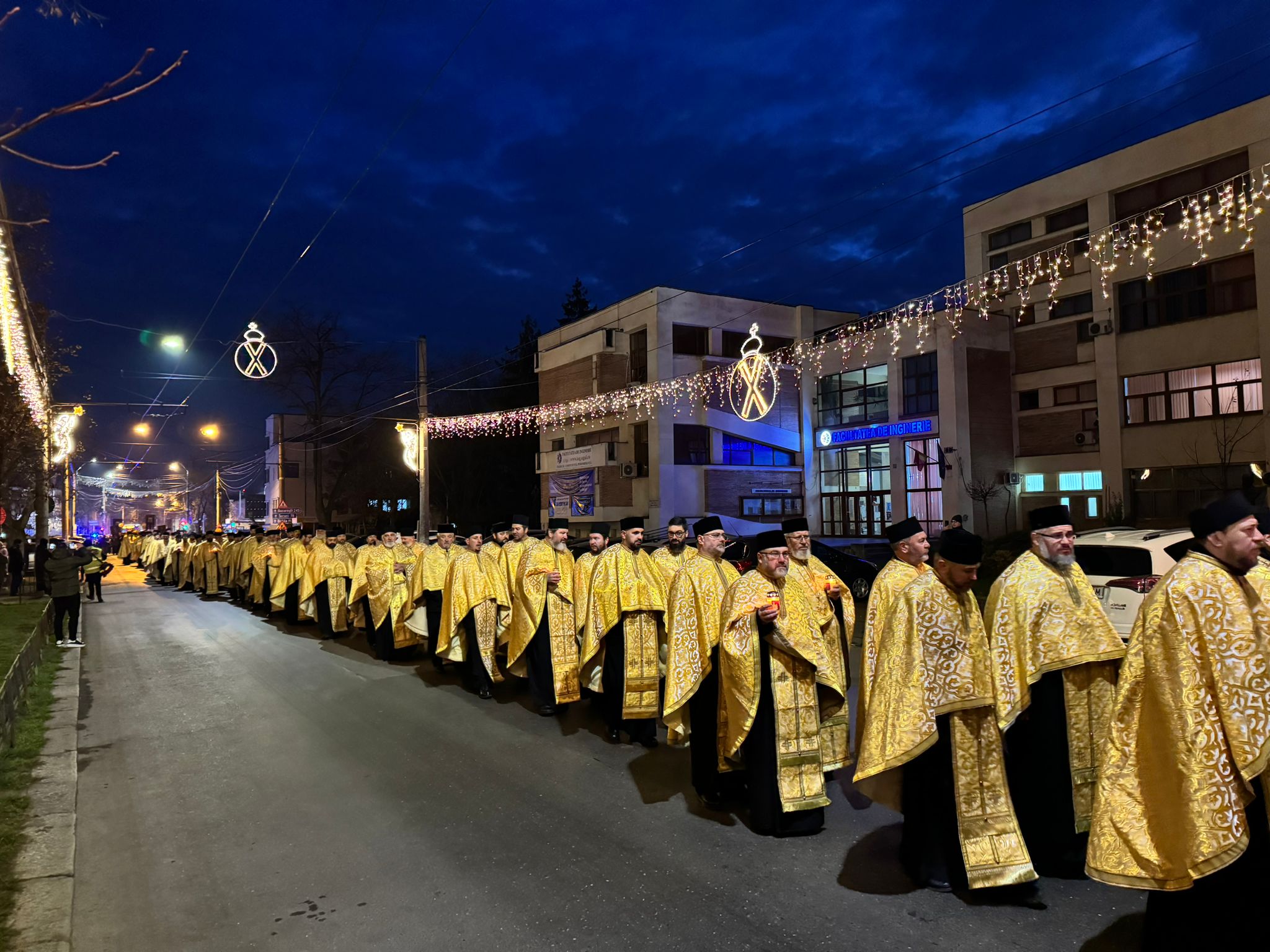Procesiune cu moaştele Sfântului Andrei, astăzi, în Galaţi
