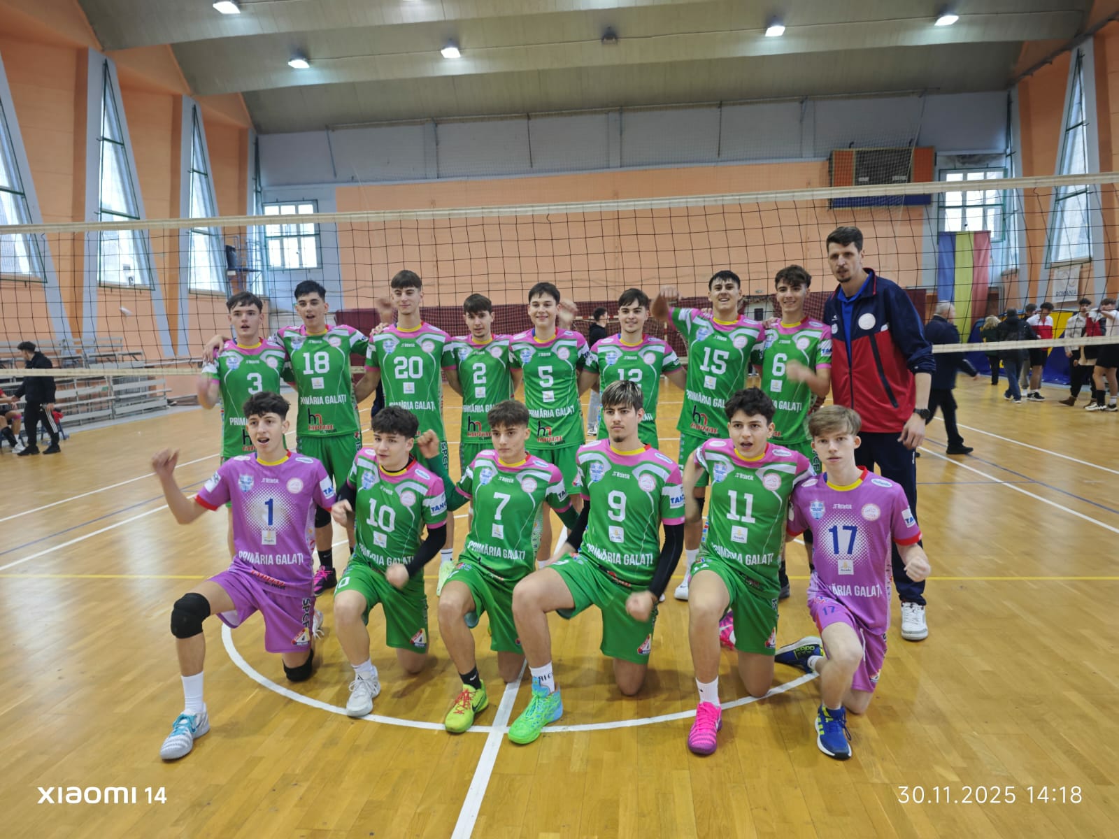 Volei masculin | Pe urmele seniorilor: CSM Arcada, pe locul 3 şi în Divizia A2