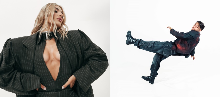 Moş Nicolae îi aduce pe Andia şi Johny Romano la Târgul de Crăciun din Galaţi