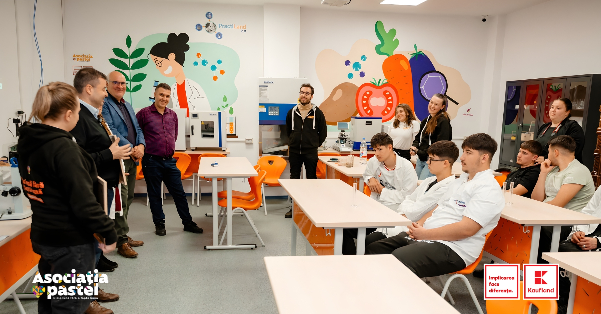 Galaţi: Laborator agricol complet echipat inaugurat la Liceul Tehnologic nr. 1 Cudalbi