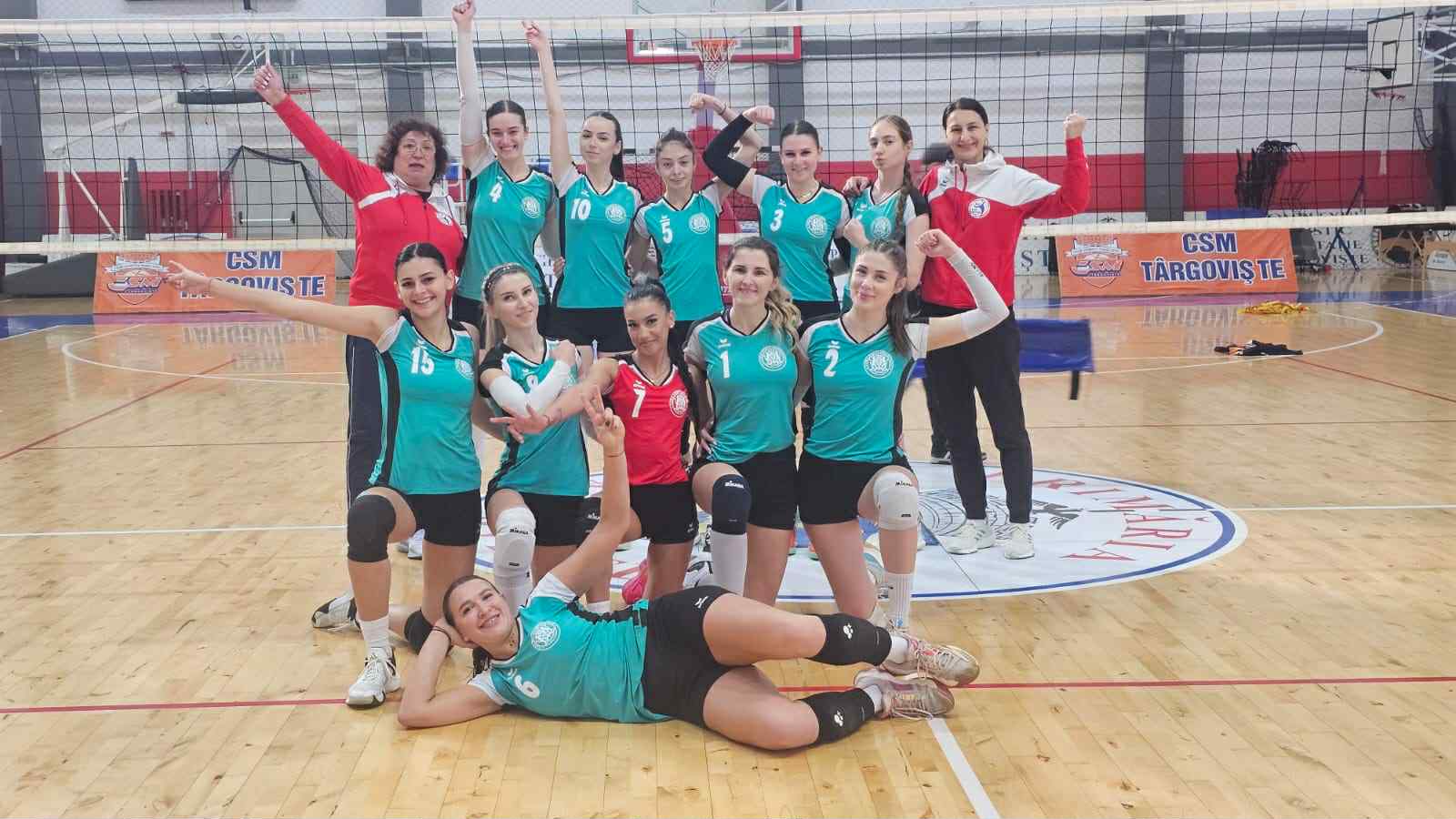 Volei: Fetele de la CSU Galaţi au stins lumina la Târgovişte şi termină anul pe locul 3