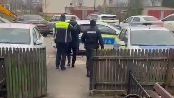 VIDEO: Brăilean închis la Galaţi pentru încălcarea ordinului de protecţie