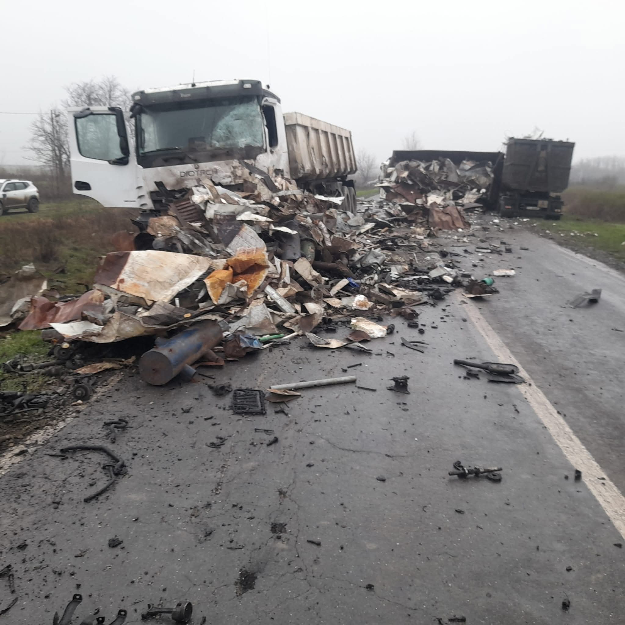 Atenţie, şoferi! Trafic blocat pe DN 2B