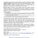 Comunicat de presă finalizare proiect – Data: 26.09.2025