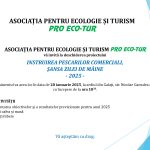 Deschiderea proiectului INSTRUIREA PESCARILOR COMERCIALI, ŞANSA ZILEI DE MÂINE